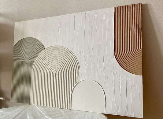 Tableau style abstrait #7