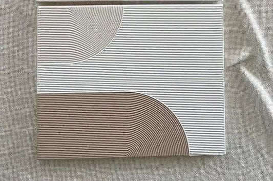 Tableau style abstrait #9