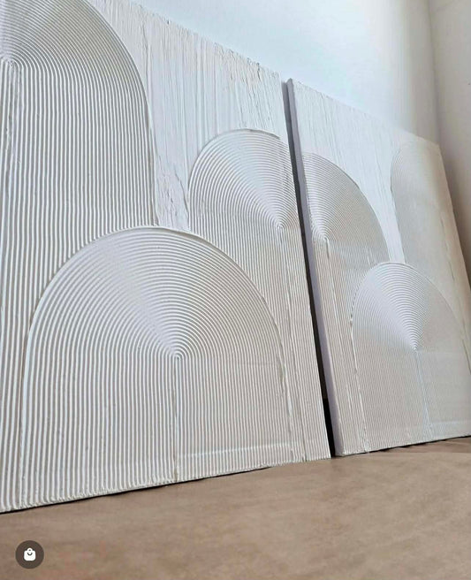 Double tableau texturée #31