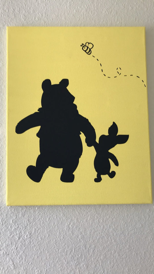 Tableau WINNIE THE POOH (Rectangle)
