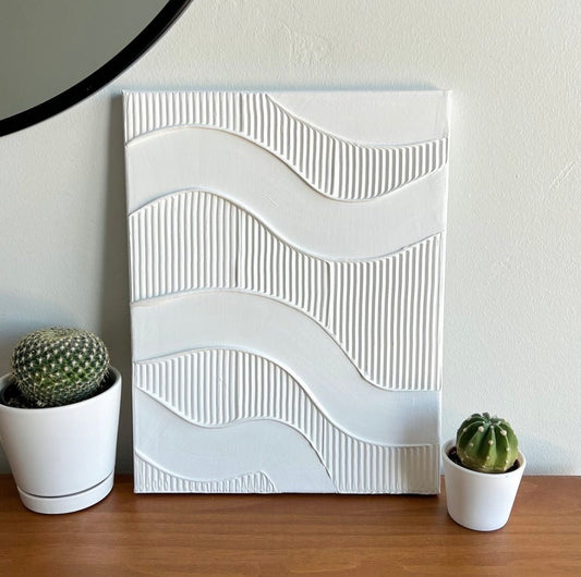 Tableau Style “Abstrait Organique “ Modèle #3 (Rectangle)