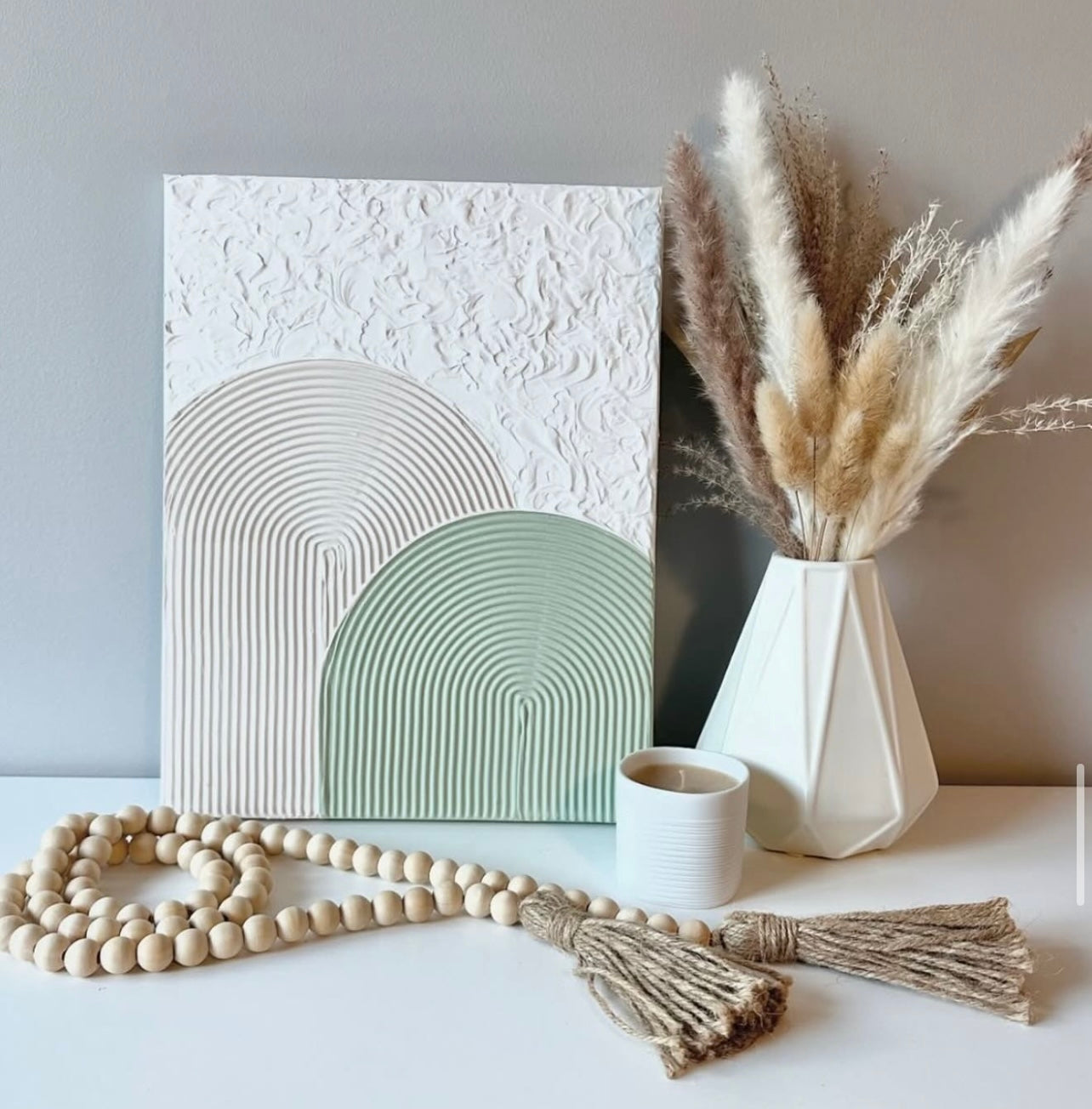 Tableau Style “Abstrait Géometrique “ Modèle #2 (Rectangle)