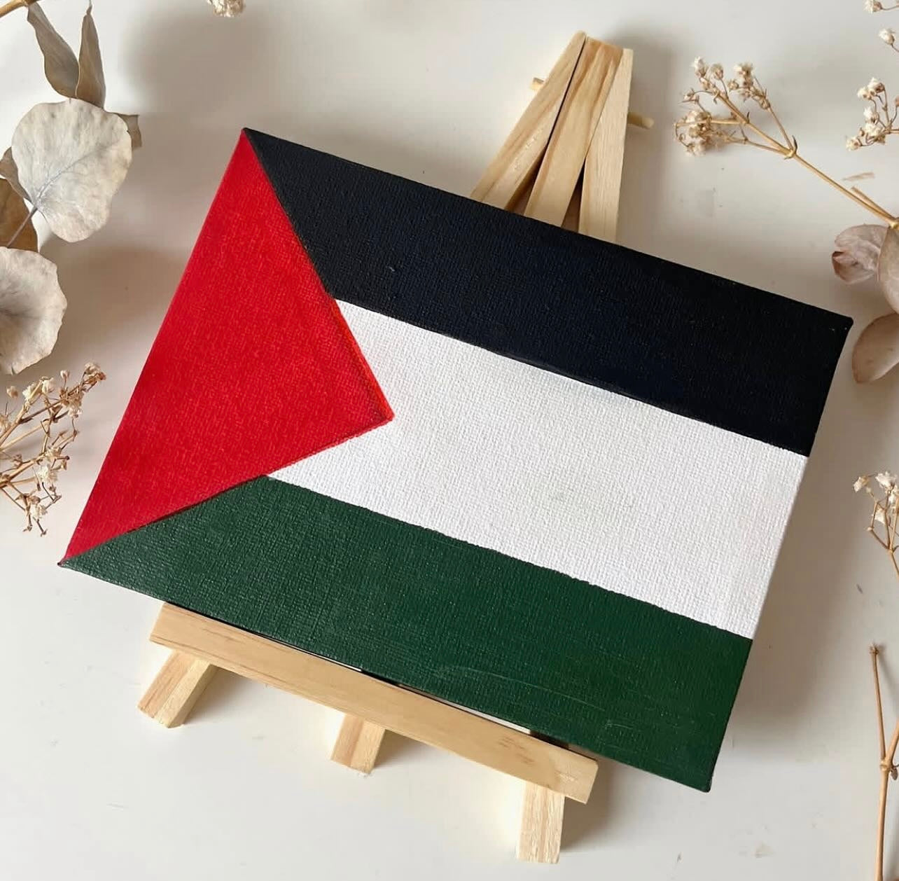 Tableau d'un drapeau du pays de votre choix (Rectangle)